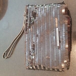 💕BCBGERATION💕 Sequin Wristlet Clutch ~ Black